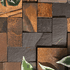 Mosaico de Pedra Ferro Telado 5x5 5x10 10x10
