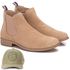 kit Botina Chelsea Masculina Polo North Areia/Areia + Boné General Urso