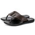 Chinelo Polo North Premium Marrom em couro Ultra Comfort