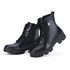 Bota Coturno Feminino Asher Salto Médio Preto