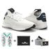 Kit Tênis Masculino Polo Joy Sport Com Carteira, Chinelo e Cinto Branco