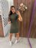 Vestido Canelado Comfort Verde Colcci 
