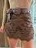 Saia Courino Marrom Jade