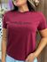 T-shirt Basic Vinho John John 
