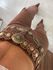 Cinto Feminino Boho Country Caramelo Old 
