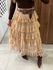 Saia Renda Babados Nude Amy 
