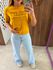 Camiseta Born To Be An Icon Colcci Amarela 
