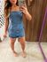 Saia Curta Jeans Brise Alcance 