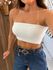 Top Faixa Tricot Off White