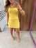 Conjunto Linho Amarelo Candy Alicia