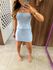 Conjunto Linho Azul Alicia 