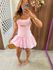 Vestido Curto Rosa Bebê Iza 