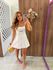 Vestido Curto Off White Iza 