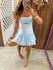 Vestido Curto Azul Bebê Iza 