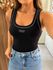 Regata Slim Canelada Preta Contrast Colcci Sport 