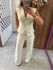 Conjunto Alfaiataria Bege Raissa 