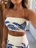 Top Reto Double Estampado Coqueiro Tropical Farm