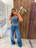 Calça Wide Leg Jeans Médio Barra a Fio 