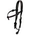 CABECADA TESTA COURO TOP EQUINE - AFOGADOR/MARGARIDA/FIVELA/DETALHE REBITE - 14837 