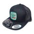 Boné Hooey Preto - Logo - Verde Água