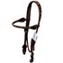 CABECADA COURO BOOTS HORSE TESTA - LE COM AFOGADOR/ MARGARIDA/ FIVELA PERSONALIZADA / STRASS TURQUESA