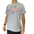 Camiseta Masculina Austin Estampada - Athletic Dept/Cinza