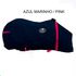 Capa de Frio Boots Horse Forrada Simples - Azul Marinho / Pink