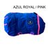 Capa de Frio Boots Horse Forrada Simples - Azul Royal / Pink