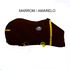 Capa de Frio Boots Horse Forrada Simples - Marrom / Amarelo