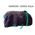 Capa de Frio Boots Horse Forrada Simples - Marrom / Verde Água