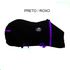 Capa de Frio Boots Horse Forrada Simples - Preto / Roxo