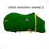 Capa de Frio Boots Horse Forrada Simples - Verde Bandeira / Amarelo