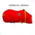 Capa de Frio Boots Horse Forrada Simples - Vermelho / Laranja