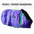 Capa de Frio Boots Horse Forrada Simples - Roxo / Verde Bandeira
