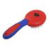 Escova Boots Horse - Redonda com Cabo - Vermelho/Royal