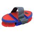 Escova Boots Horse Flexivel 18CM - Turquesa/Vermelho