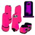 Kit Completo Boots Horse Boleteira Dianteira/Traseira e Cloche - Pink 01 FLUORESCENTE 