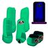 Kit Completo Boots Horse Boleteira Dianteira/Traseira e Cloche - Verde 01 FLUORESCENTE 