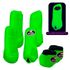 Kit Completo Boots Horse Boleteira Dianteira/Traseira e Cloche - Verde Limão 01 FLUORESCENTE 