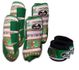 Kit Completo Boots Horse Color Cloche e Boleteira Dianteira e Traseira - Estampa (Y) NOV1 / Velcro Verde