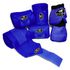 Kit Jogo de 04 Ligas com 01 Par de Cloche - Azul Royal - Boots Horse 