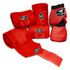 Kit Jogo de 04 Ligas com 01 Par de Cloche - Vermelho - Boots Horse 
