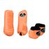Kit Simples Boots Horse Boleteira Dianteira e Cloche - Salmão