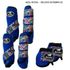 Kit Completo Boots Horse Color Cloche e Boleteira Dianteira e Traseira - Azul Royal/Estampa 20