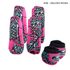 Kit Completo Boots Horse - Boleteira Dianteira/Traseira e cloche - Estampa A08/Rosa