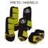 Kit Completo Boots Horse - Boleteira Dianteira/Traseira e cloche - PRETO/AMARELO