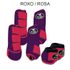 Kit Completo Boots Horse - Boleteira Dianteira/Traseira e cloche - ROXO/ROSA