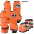 Kit Completo Boots Horse - Boleteira Dianteira/Traseira e cloche - Laranja