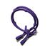 Rédea com Peia Boots Horse Nylon CS 8 tento sem Mosquetão - ROXO 