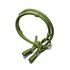 Rédea com Peia Boots Horse Nylon CS 8 tento sem Mosquetão - VERDE CLARO